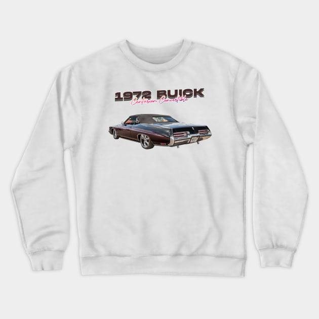 1972 Buick Centurion Convertible Crewneck Sweatshirt by Gestalt Imagery